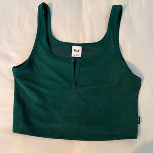 Aritzia TNA Green Tank Top